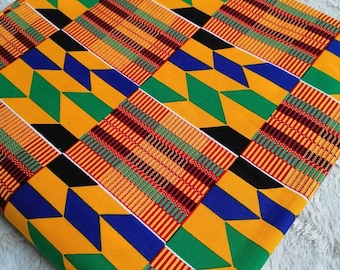 African Wax fabrics 100% cotton "kita kente"