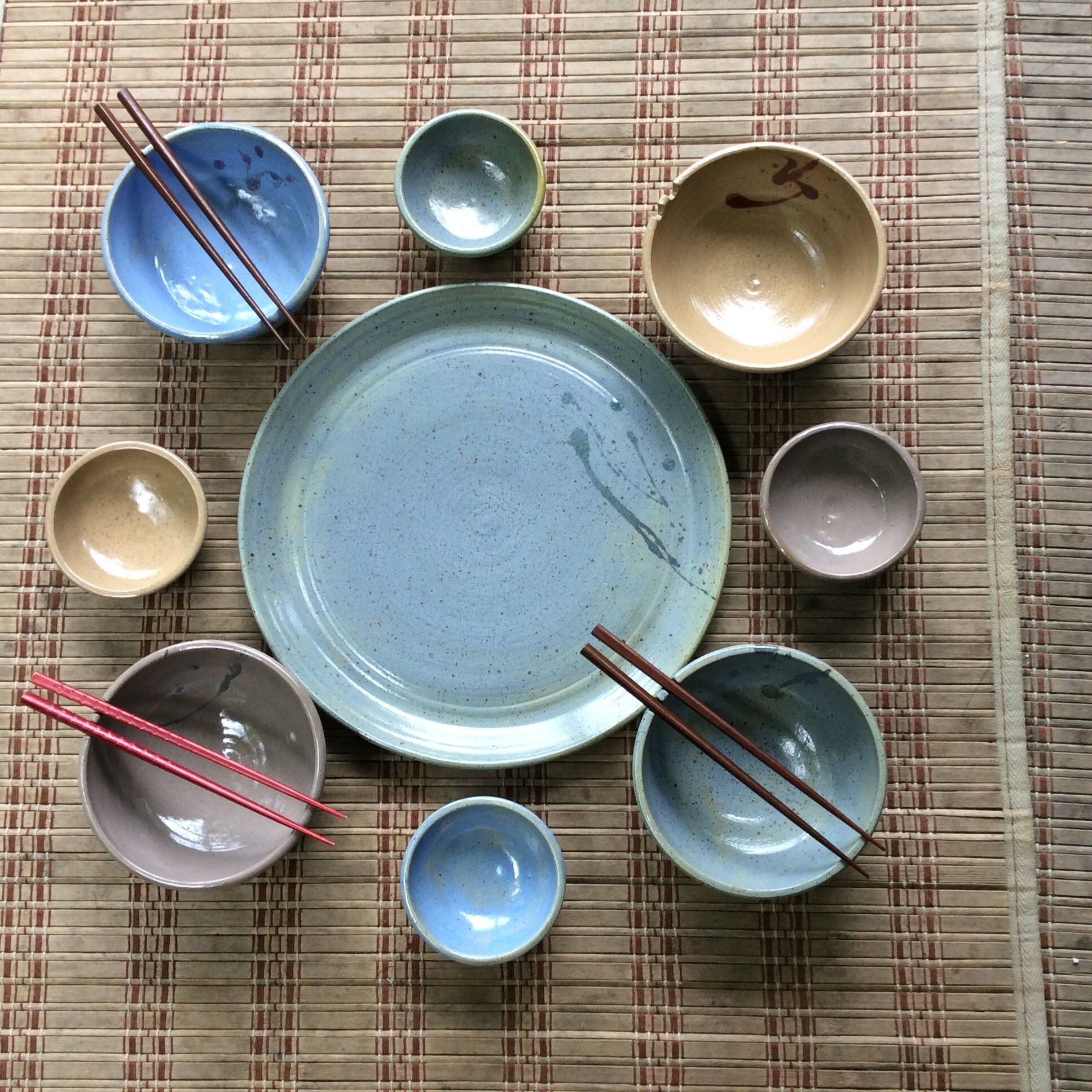 Sushi Set for 4 Etsy