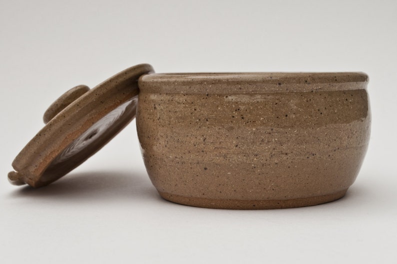 Blue Sugar Bowl With Spoon Rest Etsy