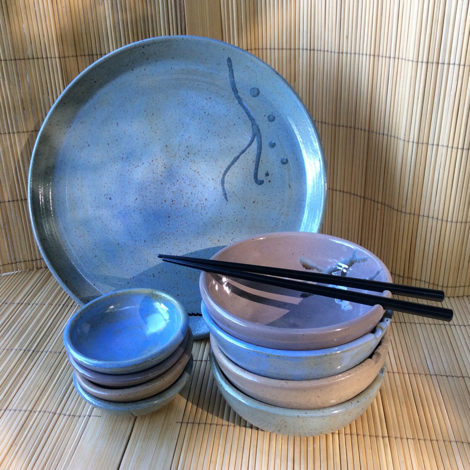 Sushi Set for 4 Etsy