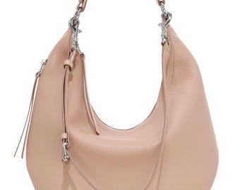 Bolsa hobo de couro Michelle Pebble da Rebecca Minkoff