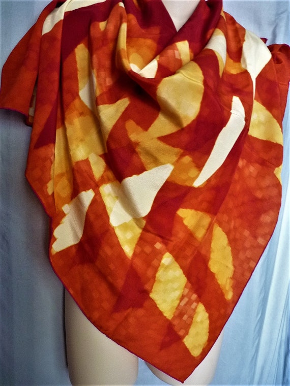 Mantero Collecton VIII silk scarf 34x34'