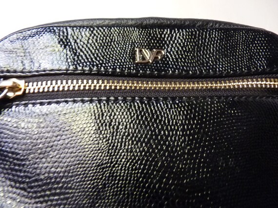 DIANE VON FURSTENBERG black lizard crossbody bag - image 3