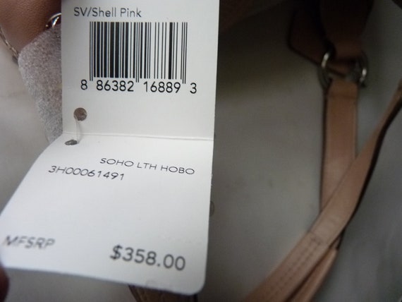 Authentic Coach soho shell pink leather hobo bag … - image 5