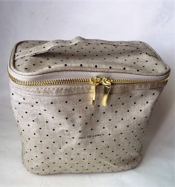 Kate Spade Out to Lunch polka dots bag