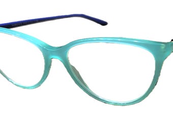 Versace Blue and  Turquoise eyeglasses frames 3194 52-15-140 Versace Blue Eyeglass Frames for sale | eBay main image 2