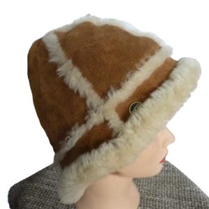 Ugg Genuine Shearling Sheepskin Winter Hat OS - Etsy display picture 3