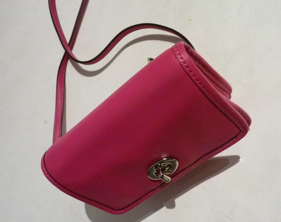 Coach magenta pink mini bag - image 2