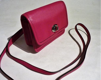 Coach magenta pink mini bag