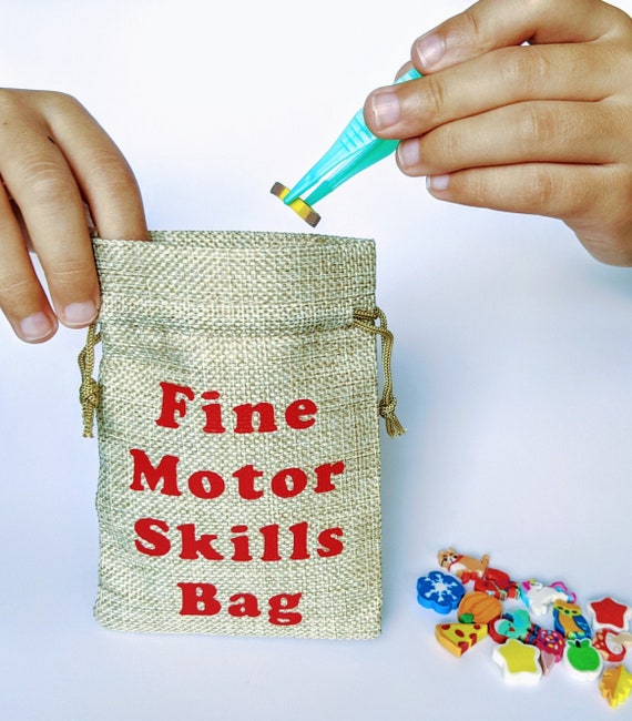 Fine Motor Skills Bag - Motor Skills Kit - Hand-Eye Coordination Activity - Educational Game - Busy Bag - Montessori Learning -Gift for Kids Il_570xn