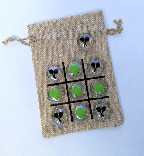 Tennis Team Gift - Sports Birthday Party Favor - Banquet Goody Bag - End of Season Present - Tic Tac Toe Game Il_570xn