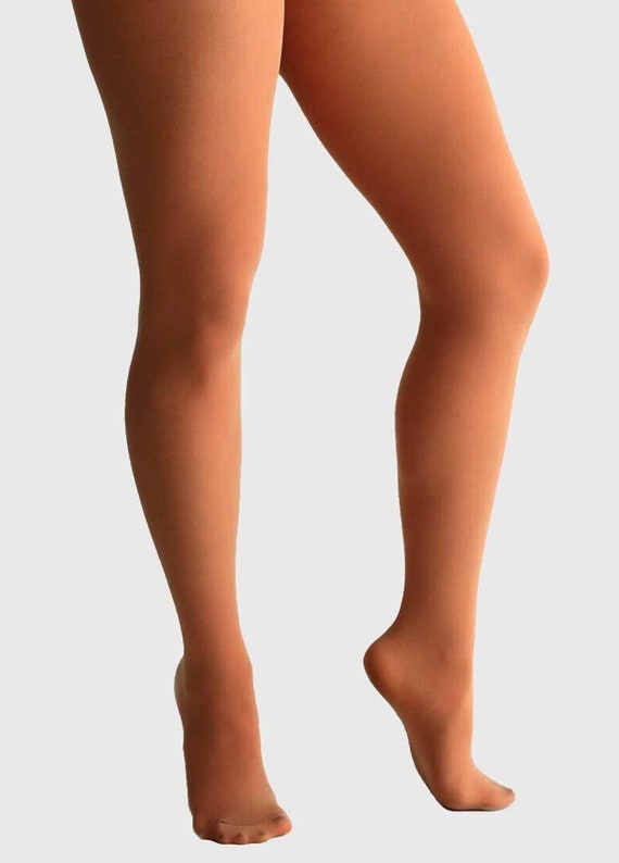 beige thick tights