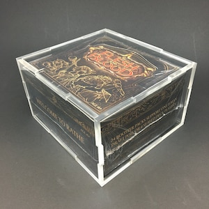 Flesh and Blood - Booster Box Display Case - Fits WTR, Arcane Rising, Monarch, Tales of Aria-  Acrylic 3/16 inch thick