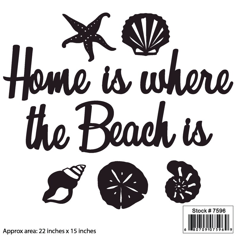 Home is Where the Beach Is..... Quotes & Wall Decor Tak N Etsy
