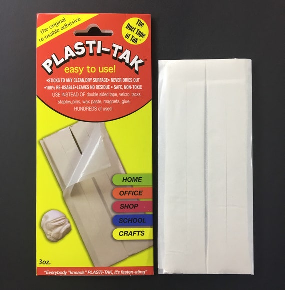 Mastic adhésif réutilisable Plasti-Tak -  France