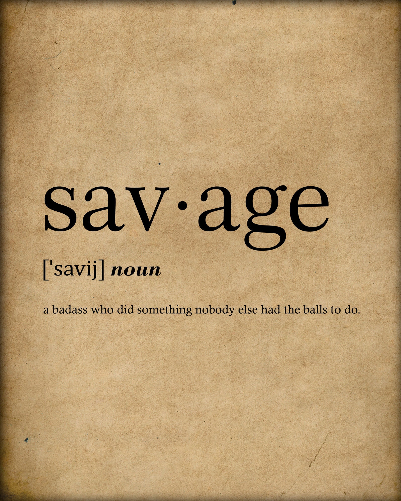 SAVAGE Definition. - Savage - Pin