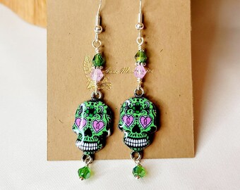 Sugar Skull Earrings