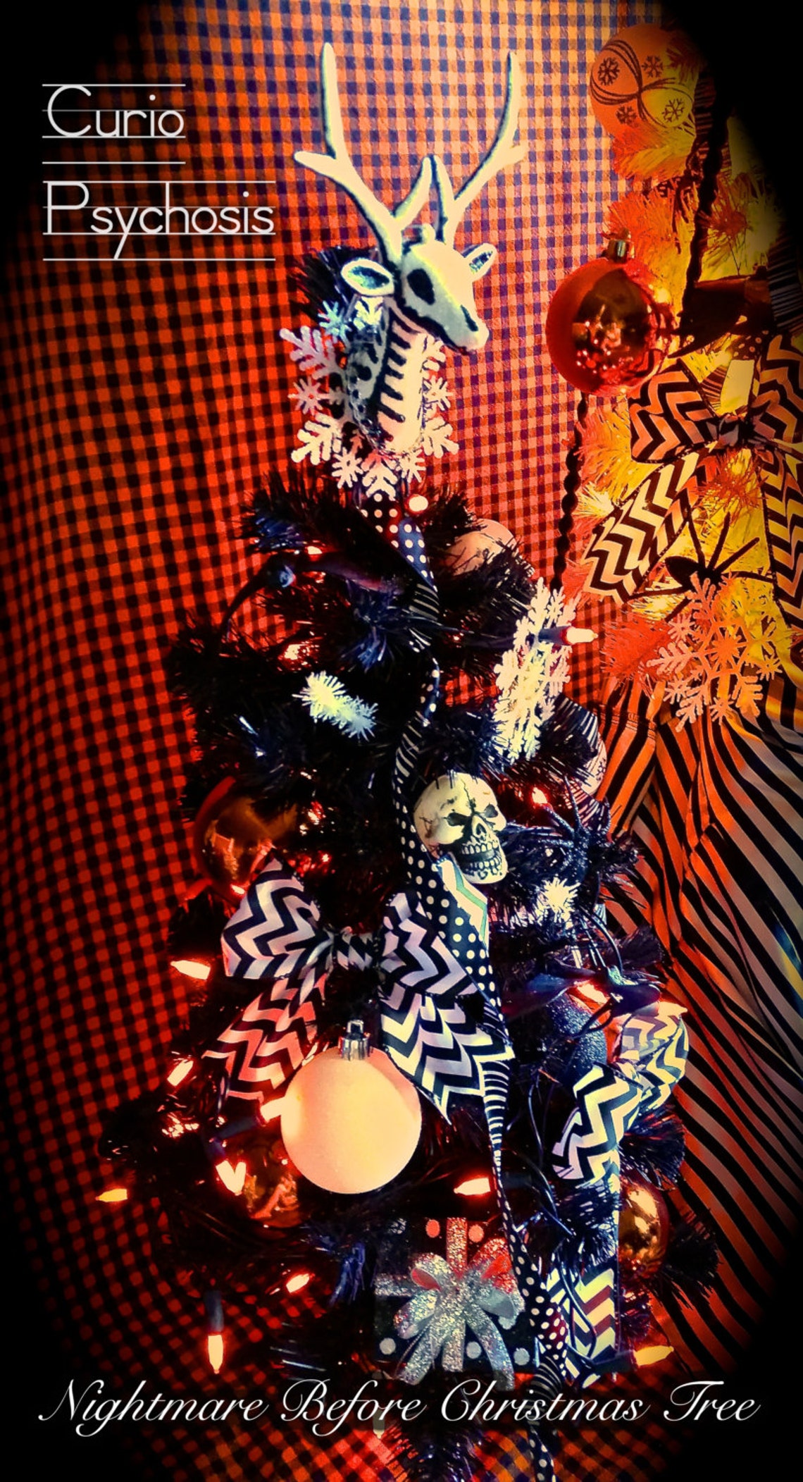 Nightmare Before Christmas Tree Nightmare Before Christmas | Etsy