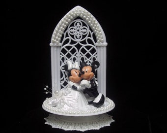 Mickey Minnie Wedding Cake Topper