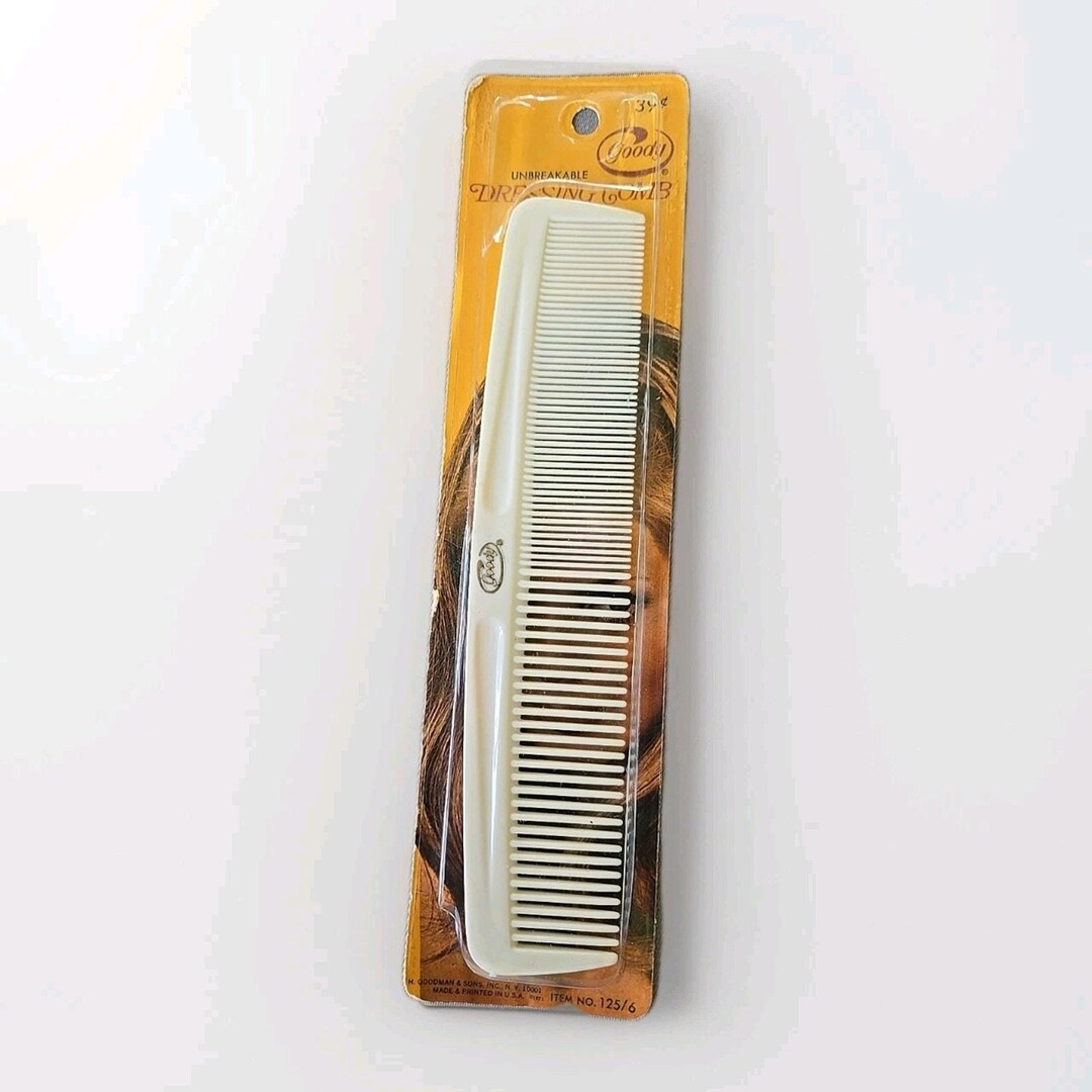 NOS Goody Unbreakable Dressing Comb 7.5
