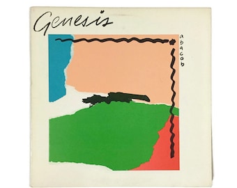 Genesis, "Abacab", vinyl record album, prog LP, 1980s, phil collins, no reply at all, dodo, man on the corner