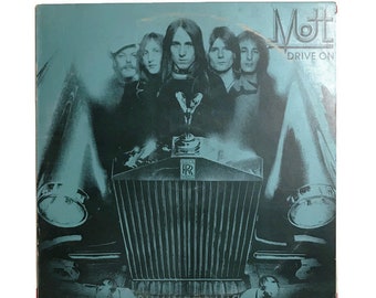 Mott, "Drive On", vinyl record album, classic rock LP, glam