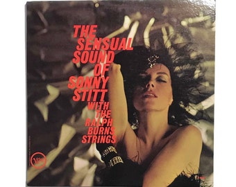 Sonny Stitt, "The Sensual Sound of", jazz, saxophone, vinyl, lp, record, album, 1960s, mono, Ralph Burns, orchestra