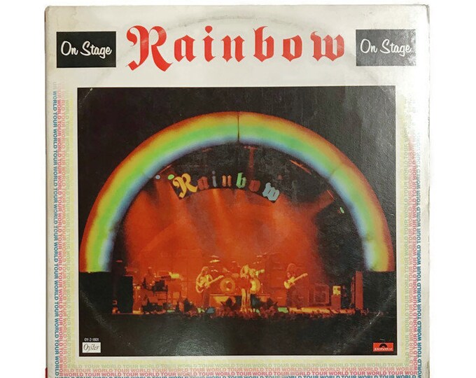 Rainbow on Stage Vinyl Record Album Classic Etsy