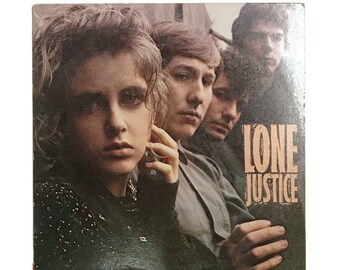 Lone Justice, self-titled, vinyl record album, new wave LP, 1980s, singer songwriter, maria mckee,