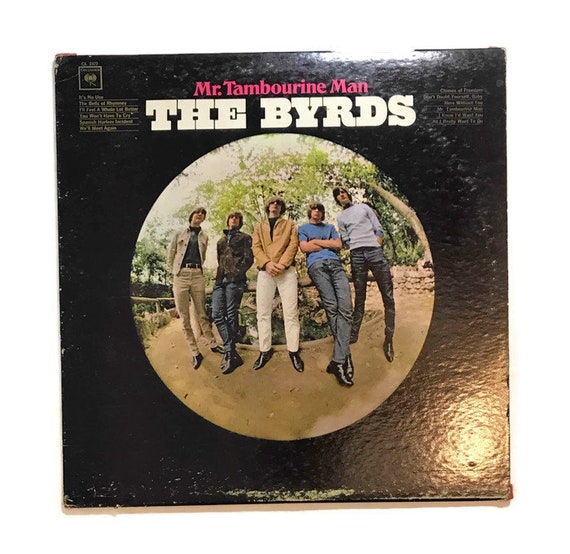 The Byrds Mr Tambourine Man Vinyl Record Album Etsy