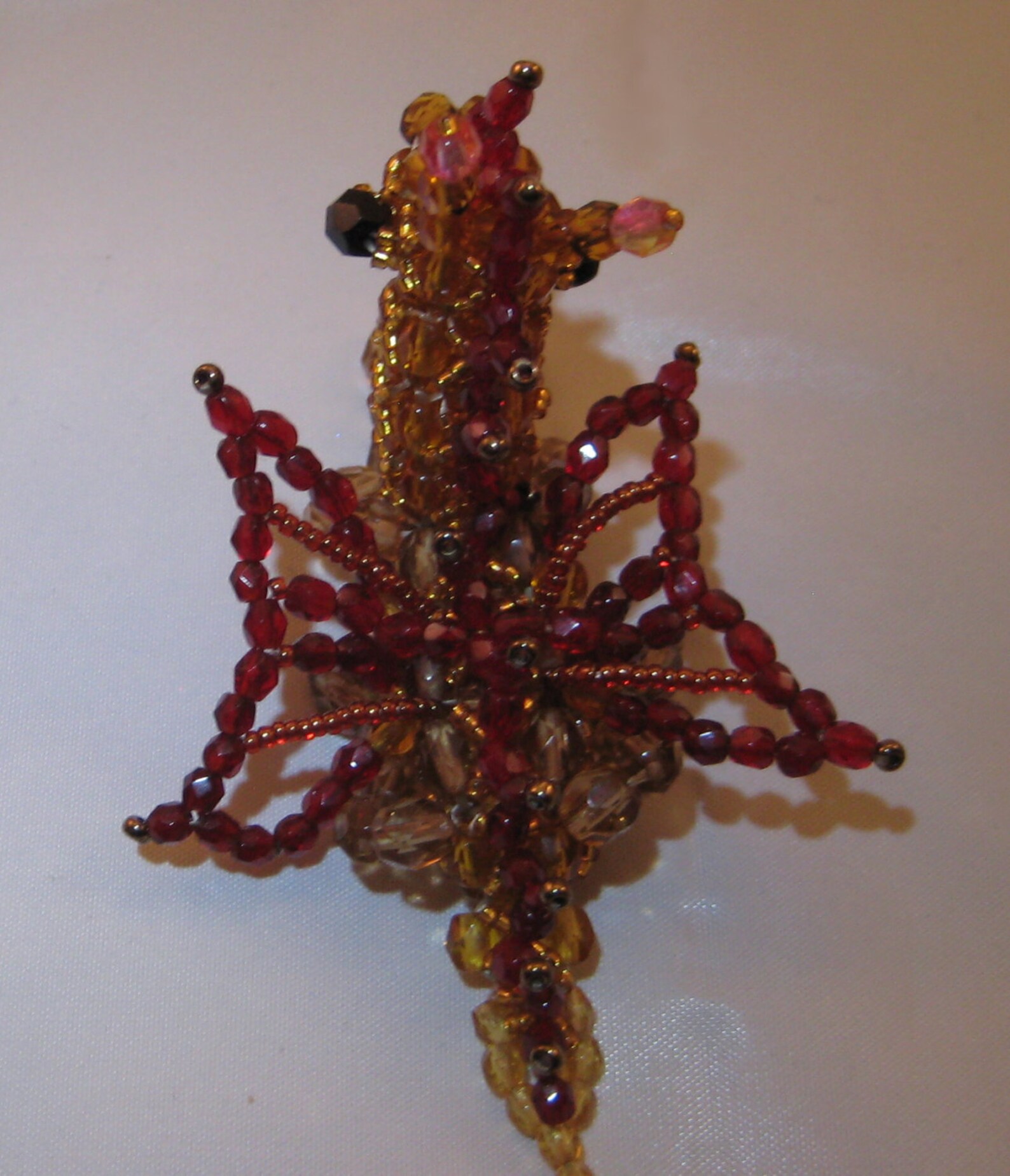 3D Beaded Dragon Tutorial Moravian the Dragon, Right Angle Weave