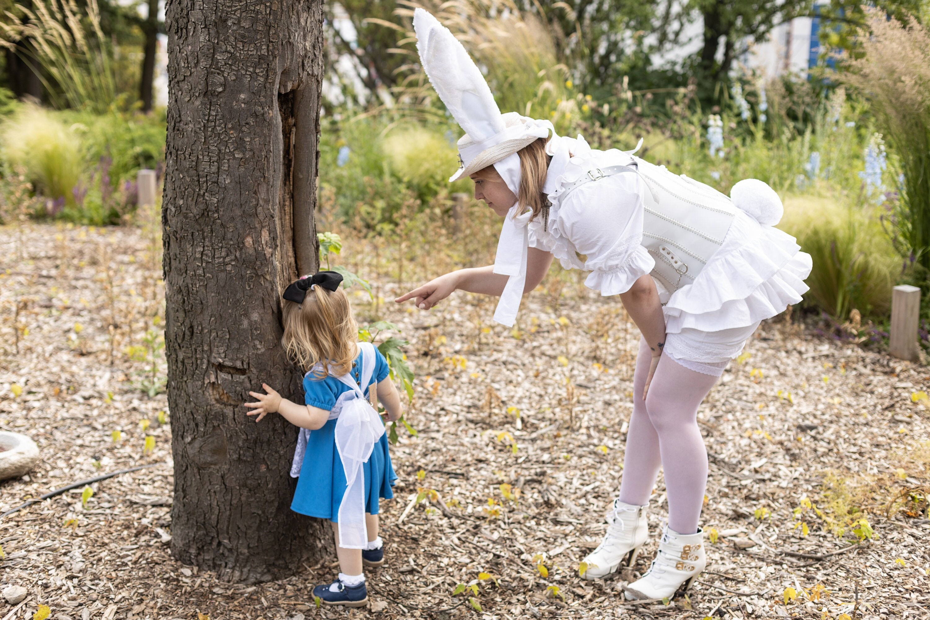 Costume del coniglio di alice -  Italia