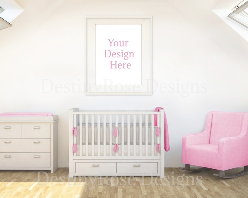 Nursery Art Mockup Baby Art Mockup Baby Boy Art Mock Up Etsy