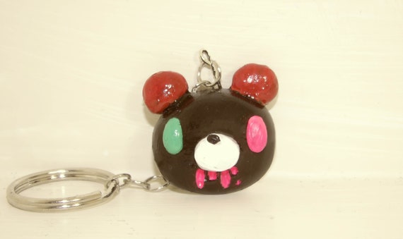 Nanbaka Bear Keychain Fan art