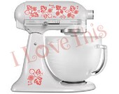 Pyrex Gooseberry vinyl decals - Perfect for your mixer