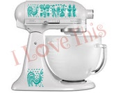 Pyrex Butterprint vinyl decals - Perfect for your mixer