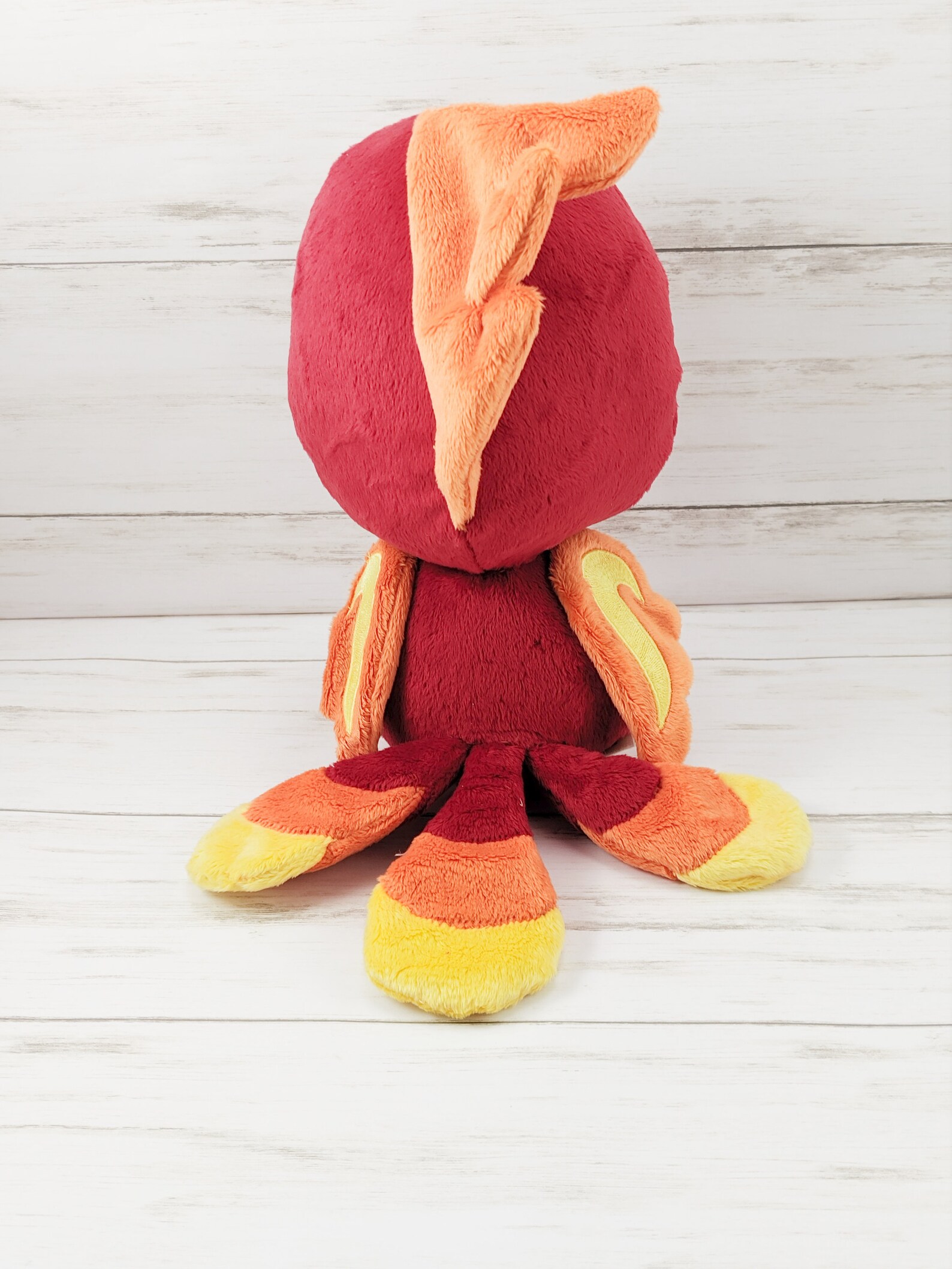 Phoenix Plush Mythological Creature Plush Bird Softie Etsy