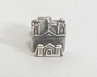 San Felipe de Neri Church Sterling Silver 3D Charm for Charm Bracelet