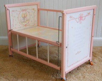 whitney brothers antique doll cribs