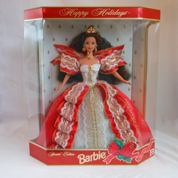 barbie happy holidays 1997