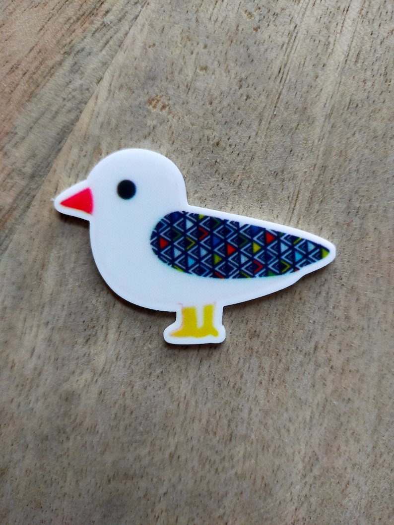 Broche mouette image 5