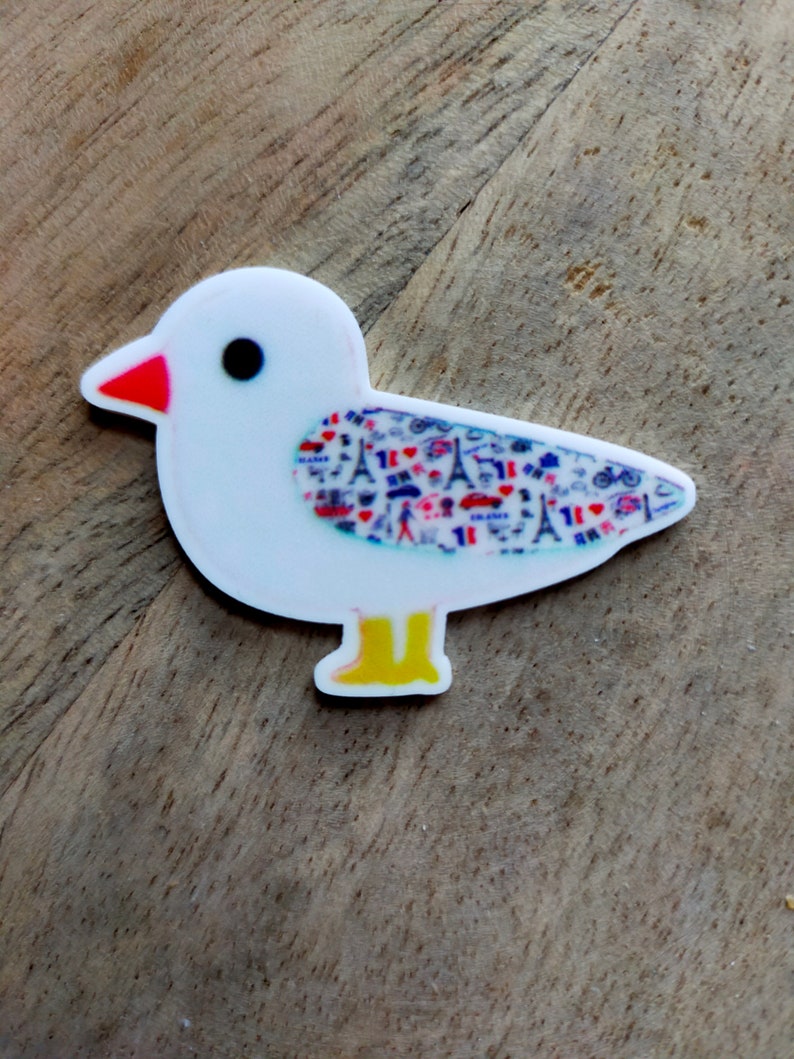 Broche mouette image 3