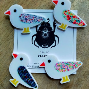 Broche mouette image 1