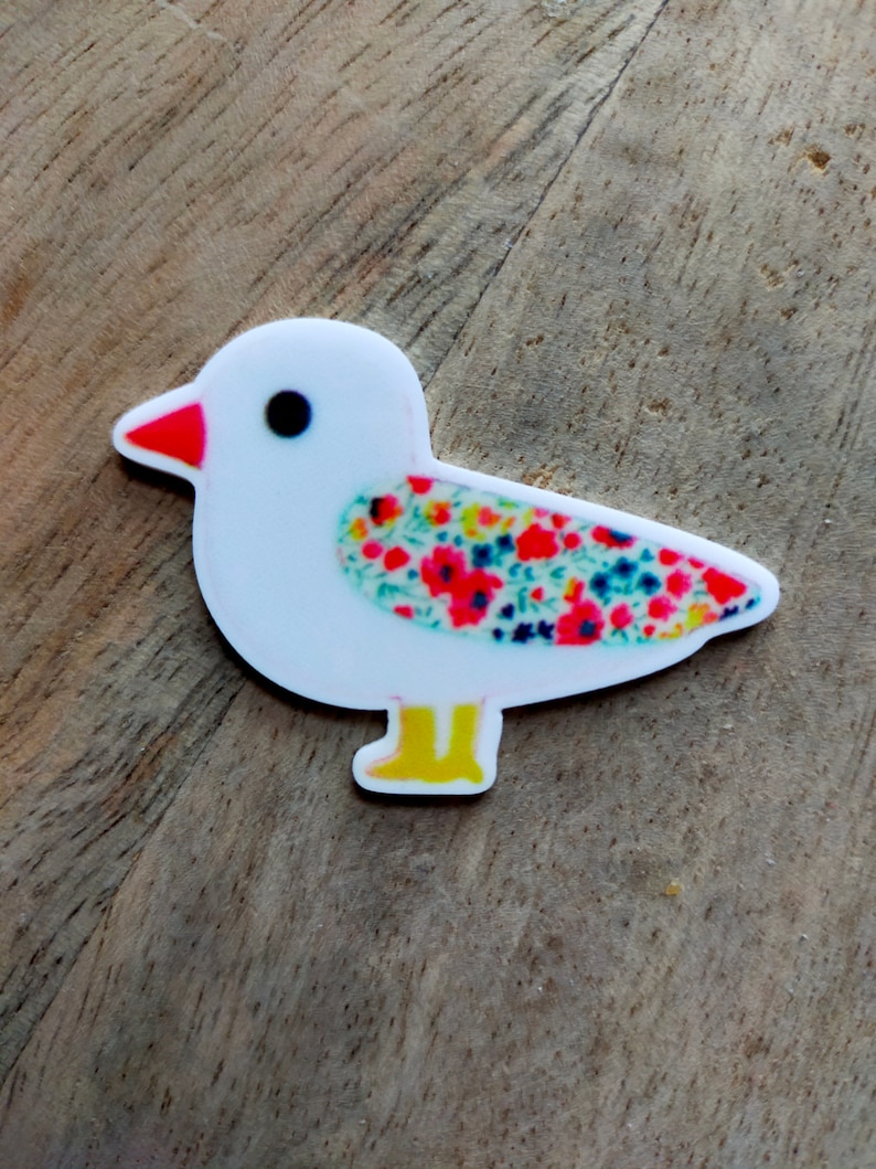 Broche mouette image 2