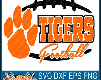 Download Tigers football svg | Etsy
