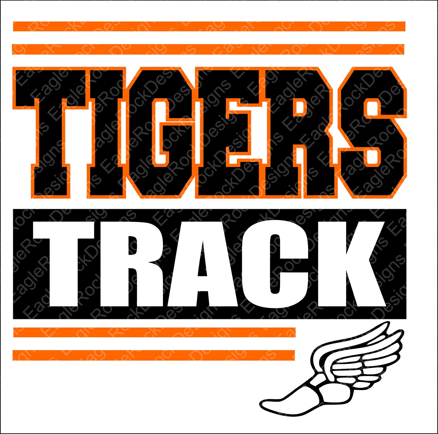 Download Tigers Track SVG DXF EPS Png Cut File for Cameo and Cricut ...