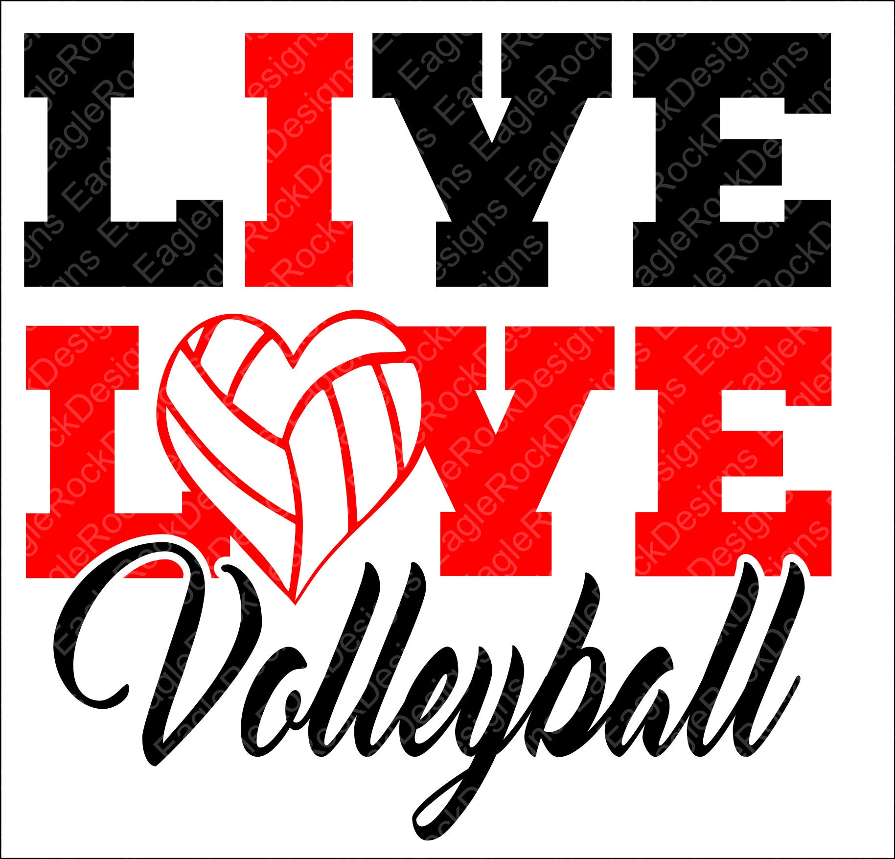 Download Free Live Love Volleyball Svg Dxf Eps Cut File Volleyball Etsy SVG Cut Files