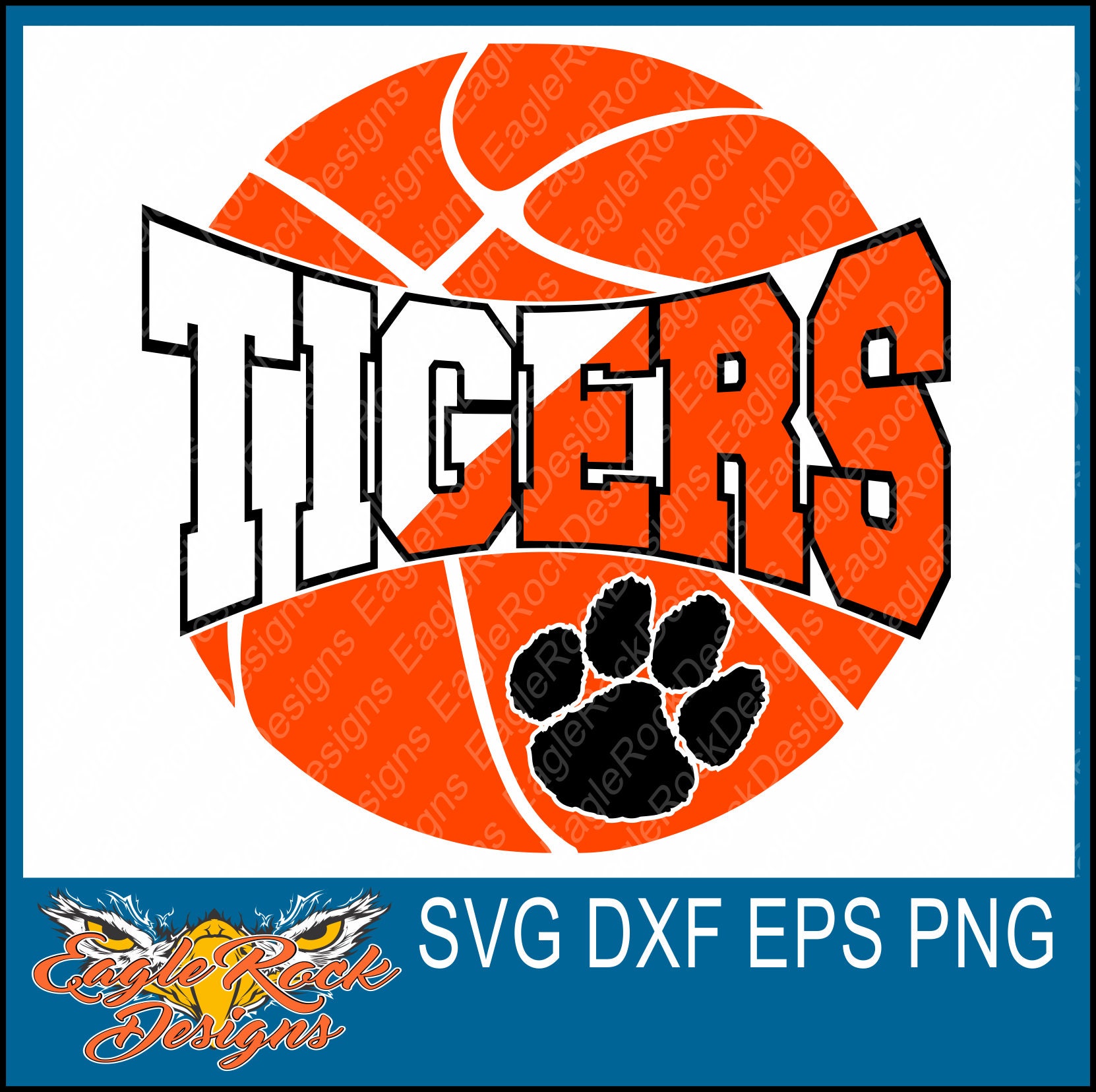 Download Tigers Basketball SVG DXF EPS Png Cut File Basketball | Etsy