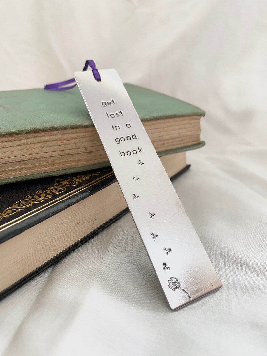 Hand Stamped Bookmark Get Lost in a Good Book Mother's Day Etsy