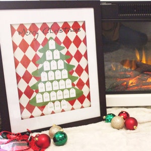 Christmas Tree Advent Calendar, Advent Calendar Christmas Tree, Christmas Tree, Advent Calendar, DIY Advent Calendar, Countdown, 25 Days